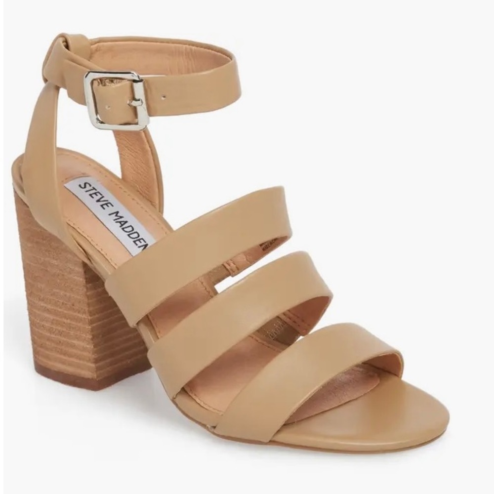 NWOB Steve Madden Vision Tan Sandals Size 7.5
